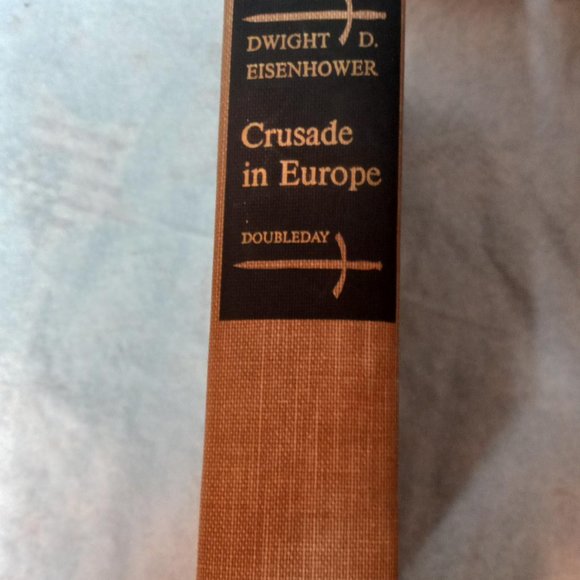 Crusade in Europe Book Hardcover Dwight D Eisenhower Copyright 1948 book - Picture 3 of 14